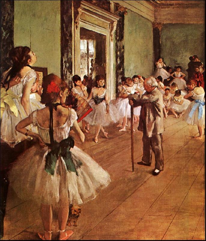 Edgar Degas The Dance Class Germany oil painting art